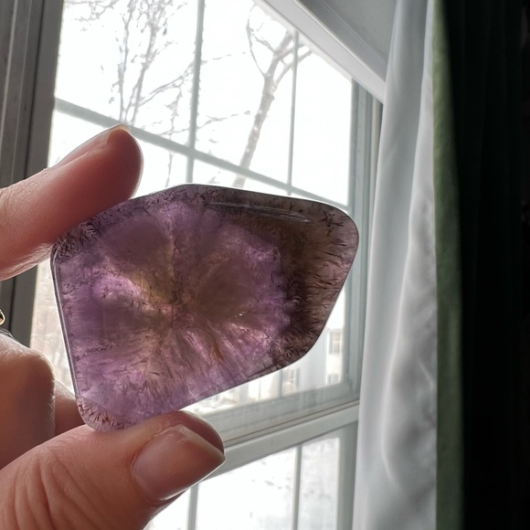 Auralite 23 Polished Flat Stone - Picture 4 of 5